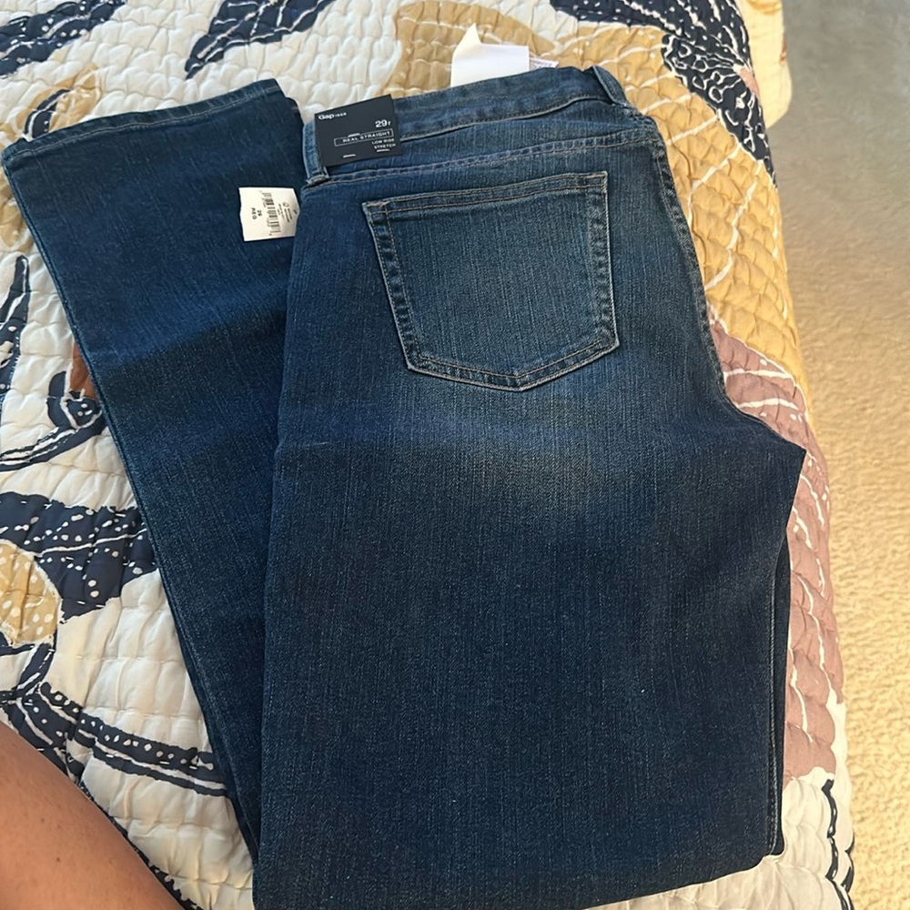 Gap real straight 29r brand new women’s jeans